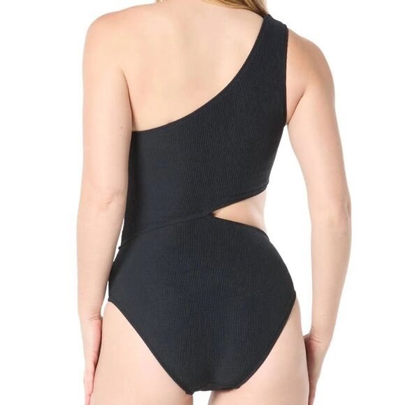 MICHEAL KORS MK NWT 1 Piece Swimsuit BLK - Picture 2 of 2